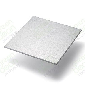 Masonite Cake Board Square Silver